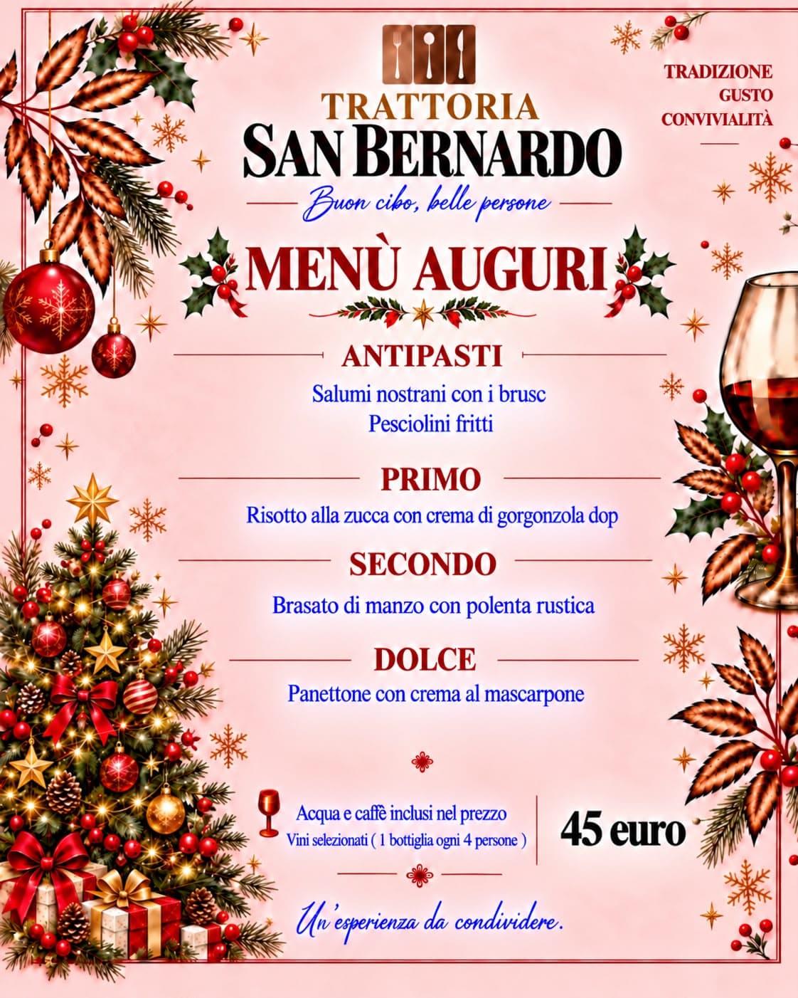 Menù Auguri – 45€