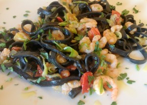 tagliolini neri 